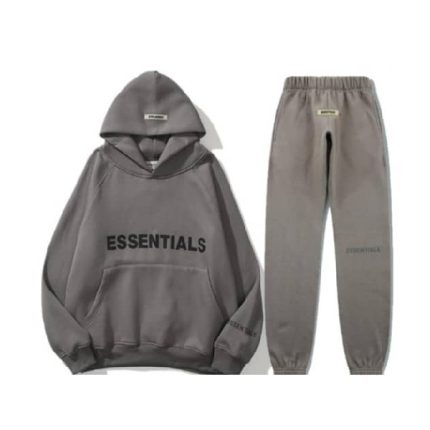 Essentials Fear of God Oversized Tracksuit Gray